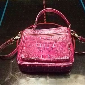 Brahmin crossbody megenta